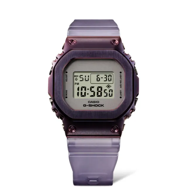 CASIO 卡西歐】迷霧紫方形G-SHOCK WOMEN系列(GM-S5600MF-6) - momo購物