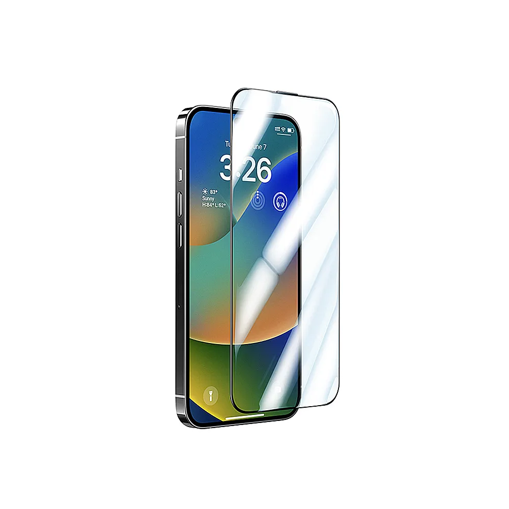 【Benks】iPhone 14 X Pro 品牌授權康寧膜 3D滿版保護貼(iPhone 14 美國 康寧 保護貼)