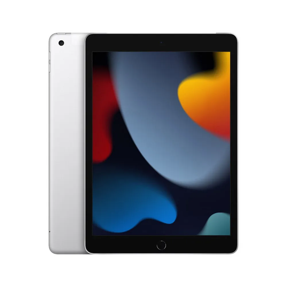 【Apple 蘋果】2021 iPad 9 平板電腦(10.2吋/LTE/256G-含APPLE PENCIL第一代+鋼化玻璃貼+可立式三折皮套)