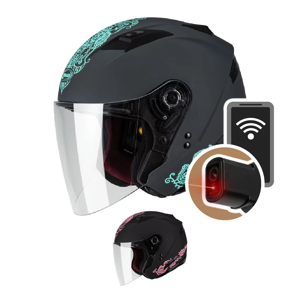 【iMiniDV】SOL OF77 永恆 內建式安全帽行車記錄器(機車用 1080P 攝影機 記錄器 安全帽)