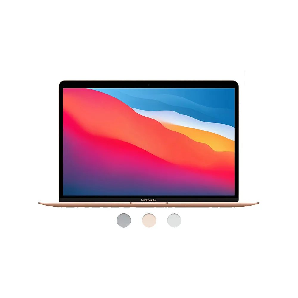 【Apple 蘋果】MacBook Air 13.3吋 8核心CPU 與 7核心GPU 256G SSD(M1晶片)