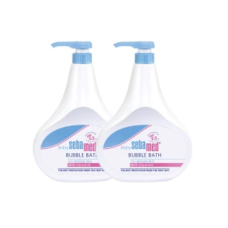 【SEBAMED 施巴】嬰兒泡泡浴露1000ml 二入組