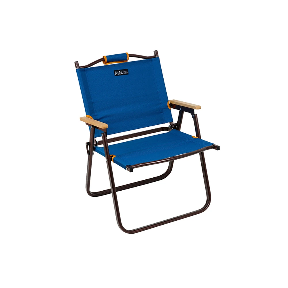 【NUIT 努特】玉山甲板椅 加大版 藏青 折疊椅 折合椅 鋁合金休閒椅(NTC09BL單人沙發組)