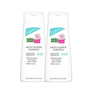 【SEBAMED 施巴】薄荷淨化洗髮露PLUS 200ml 二入組