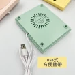 USB式桌上恆溫杯墊禮盒(含透明杯)