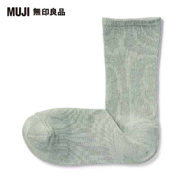 【MUJI 無印良品】女棉混足口柔軟舒適錐形直角襪(共13色)
