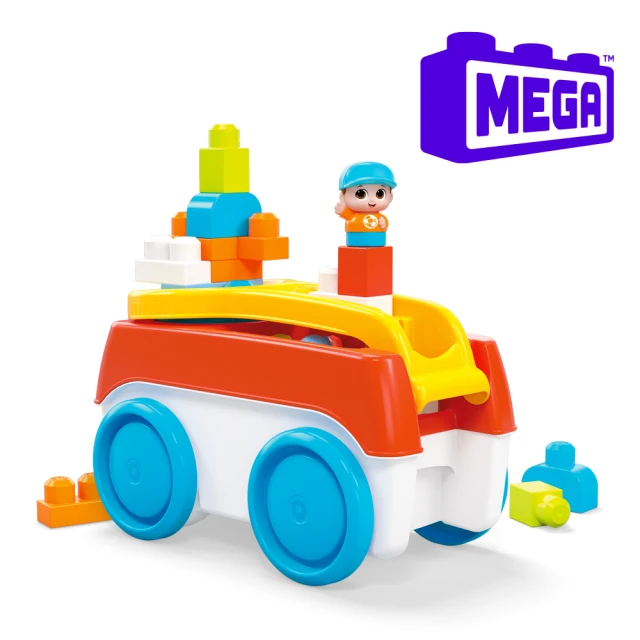 【Mega Bloks 美高積木】旋轉積木車