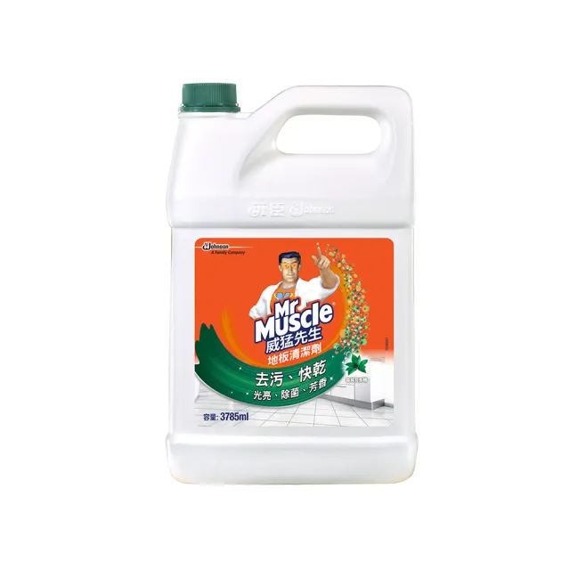【威猛先生】地板清潔劑加侖桶3785ml-2款任選(檸檬 森林)