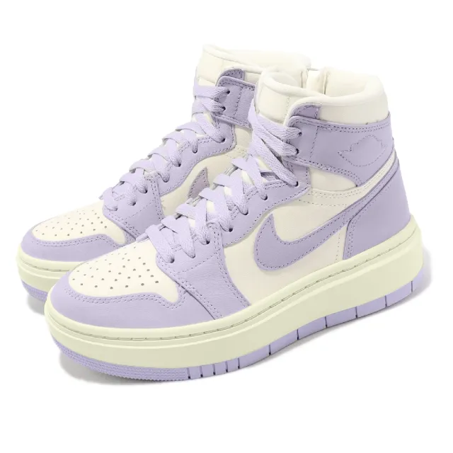 NIKE 耐吉】Wmns Air Jordan 1 Elevate High 女鞋淡紫Titanium 厚底