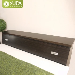 【YUDA 生活美學】套房出租首選 雙人5尺收納床頭箱(床頭箱/床頭櫃)