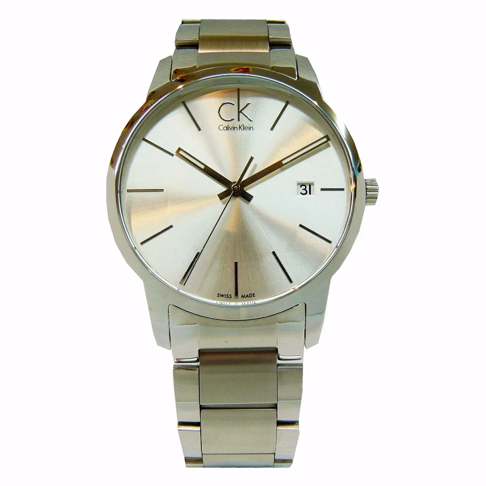 【Calvin Klein 凱文克萊】CK 簡約風格流行時尚優質腕錶-銀-K2G2G146