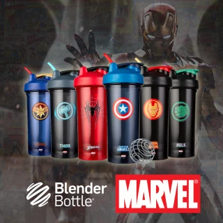 【Blender Bottle】Marvel超級英雄｜Pro28聯名款搖搖杯『美國官方授權』(BlenderBottle/運動水壺/乳清)