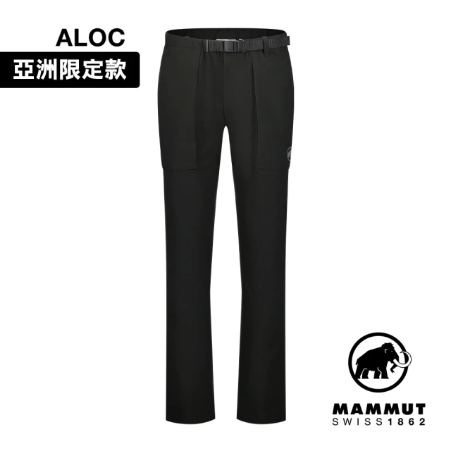 【Mammut 長毛象】Mountain Tough Pants AF Men 日系大口袋健行長褲 黑色 男款 #1022-02050