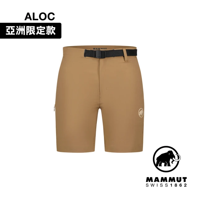 【Mammut 長毛象】Trekkers 3.0 Shorts AF W 健行防潑水短褲 深沙褐 女款 #1023-00483