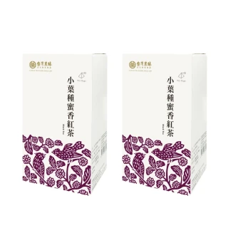 【台灣農林】台茶風華 小葉種蜜香紅茶x2盒(天然製材立體茶包2.5gx20入/盒)