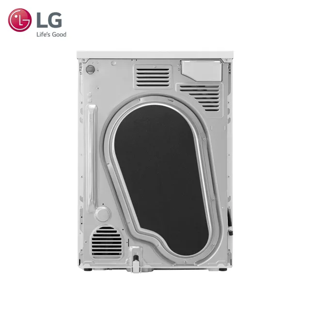 【家電速配★LG 樂金】9公斤◆WiFi變頻免曬衣乾衣機◆冰磁白(WR-90VW)