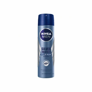 【NIVEA 妮維雅】男士止汗爽身噴霧 極限動力 極光炫藍150ml(德國妮維雅/男士止汗噴霧)