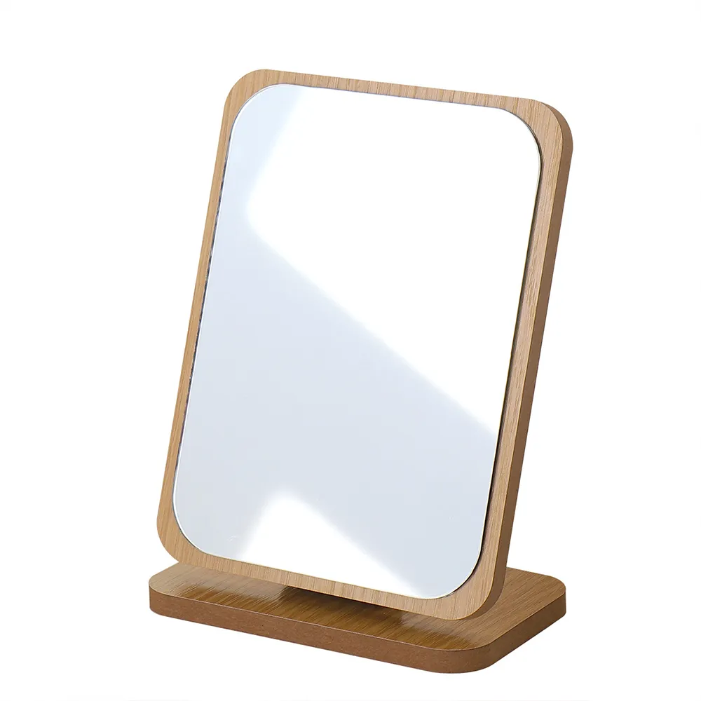 JOEKI】木質摺疊鏡子特大號-MZ0035(日式簡約木質化妝鏡-木質化妝鏡 