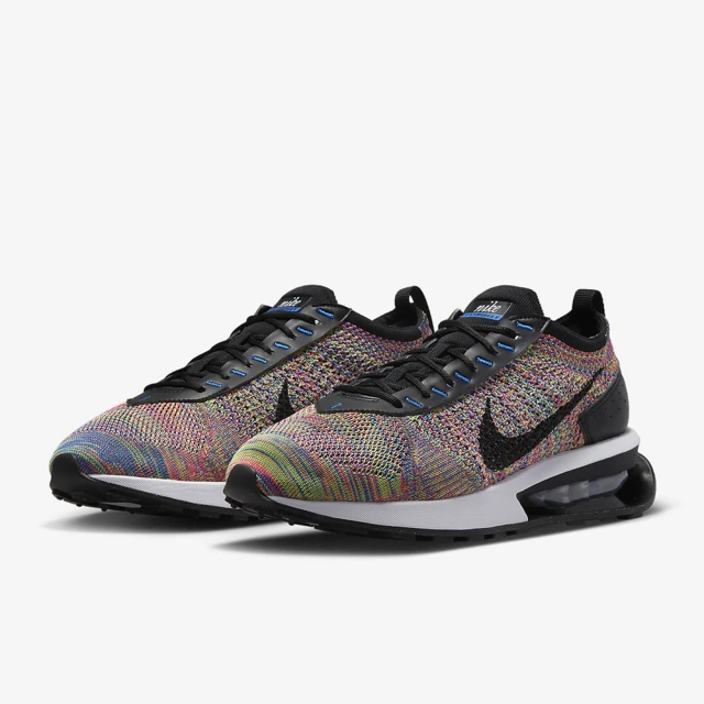 【NIKE 耐吉】休閒鞋 運動鞋 AIR MAX FLYKNIT RACER 男鞋 紅多色(FD2765900)