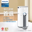 【Philips 飛利浦】新一代★智能雙效UV-C滅菌/RO濾淨瞬熱飲水機(ADD6910)+電子式智慧型烤麵包機