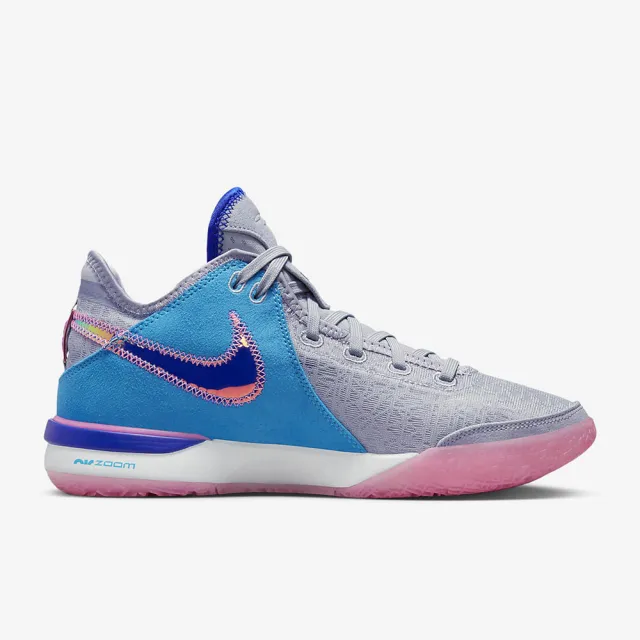 NIKE 耐吉】籃球鞋運動鞋ZOOM LEBRON NXXT GEN EP 男鞋灰粉(DR8788002