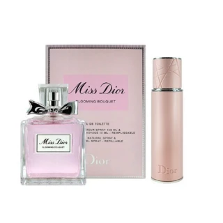 【Dior 迪奧】花漾迪奧淡香水禮盒10ml+100ml(國際航空版)