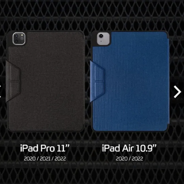 【JTL】JTLEGEND 2022 iPad Air5 /Air4 10.9吋 Amos 相機快取布紋皮套保護套(含Apple pencil筆槽+磁扣)