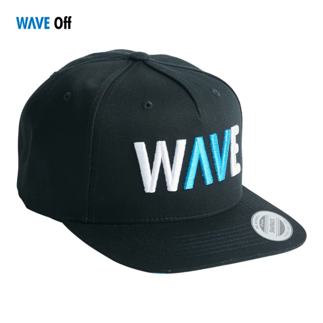 【WAVE OFF】WAVE LOGO 後扣帽(帽子 後扣帽 鴨舌帽 棒球帽 運動帽子)