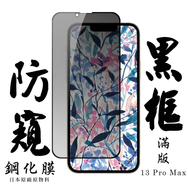 IPhone13PROMAX 日本玻璃保護貼AGC黑邊防窺防刮鋼化膜玻璃貼(IPHONE13PROMAX保護貼) momo購物網-  好評推薦-2023年5月