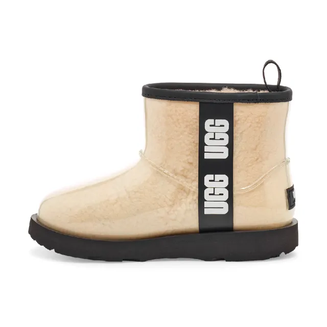 【UGG】童鞋/雨鞋/雨靴 原廠貨 Classic Clear Mini II(大自然-UG1112386KNBLC)