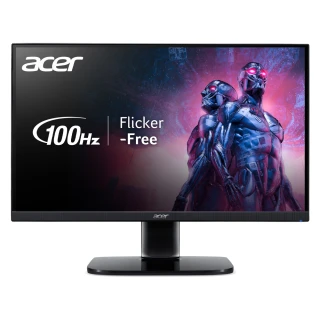 【Acer 宏碁】KA222Q H 22型VA濾藍光螢幕(/1ms/100Hz抗閃)