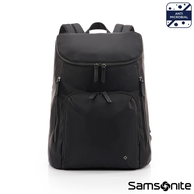 【Samsonite 新秀麗】Mobile Solution ECO抗菌防潑水輕量多功能筆電後背包15.6吋(多色可選)