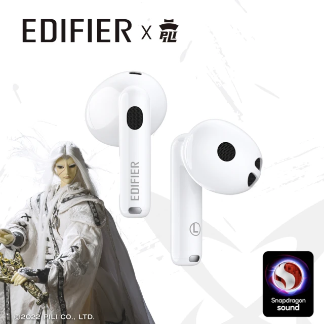 【EDIFIER】EDIFIER X PILI 霹靂葉小釵聯名款 PILI220真無線立體聲耳機(#真無線耳機 #)