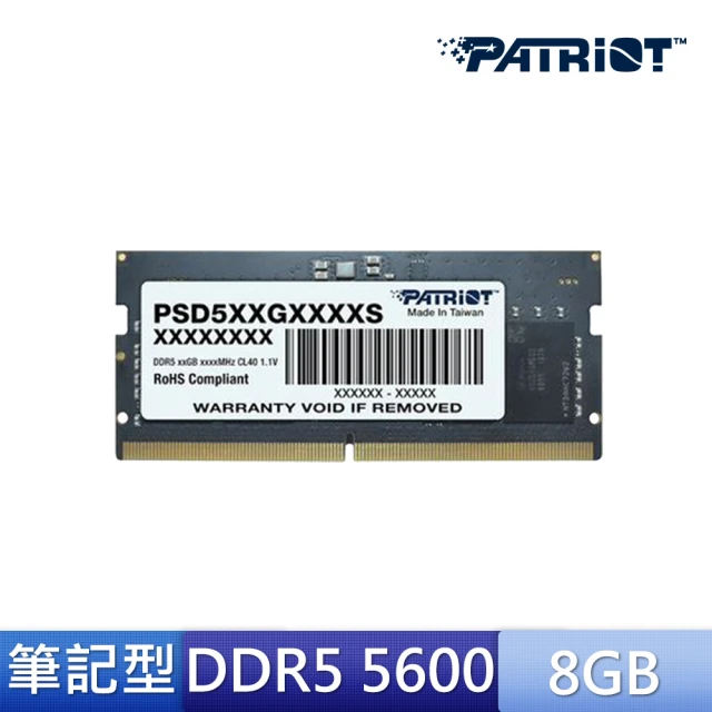 PATRiOT 博帝 DDR4 3200 16GB 筆記型記