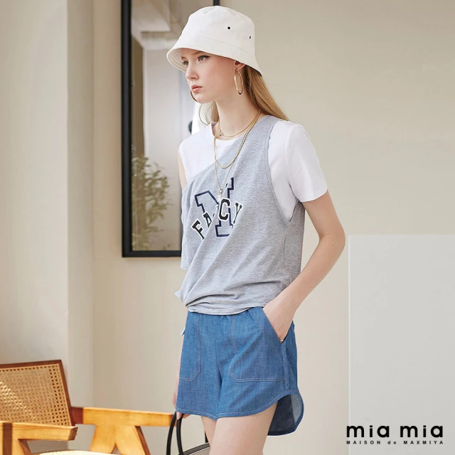 mia mia 項鍊造型連帽上衣優惠推薦