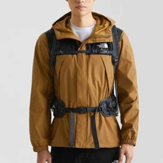 【The North Face】北臉 外套 男款 運動外套 防風 防潑水 連帽 衝鋒衣 M ANTORA JACKET 卡其 NF0A7QOHYU3