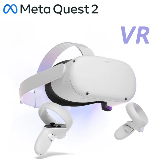 Meta Quest】Oculus Quest 2 VR 128G 頭戴式裝置- momo購物網- 好評