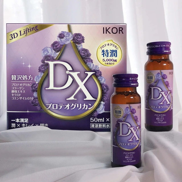 【IKOR】DX極美秘戀蛋白聚醣飲x3盒(1盒x6瓶)