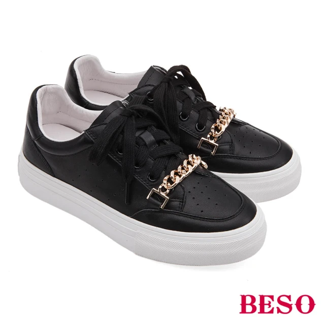 A.S.O 阿瘦集團 BESO法式拼接氣質蝴蝶結娃娃鞋(黑色