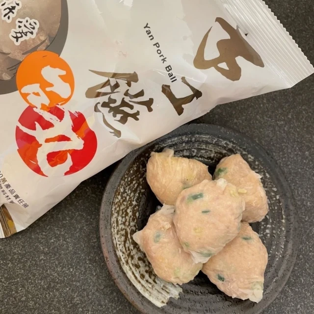 巧食家 鮮甜爆汁花枝丸X10包(600g/約23-24顆/包