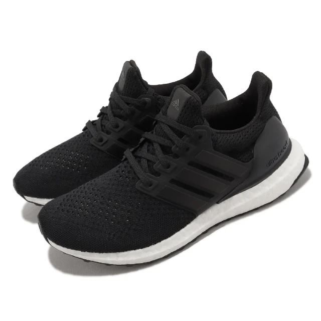 【adidas 愛迪達】慢跑鞋 Ultraboost 1.0 W 女鞋 黑 白 緩震 馬牌輪胎大底 襪套式 愛迪達(HQ4206)