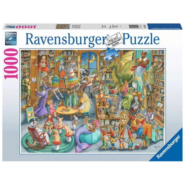 Ravensburger 維寶拼圖 午夜圖書館 1000片