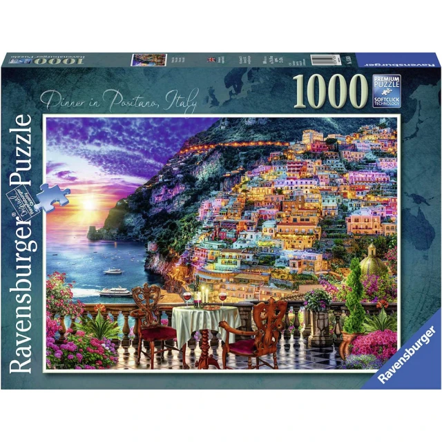 Ravensburger 維寶拼圖 義大利波西塔諾 1000片