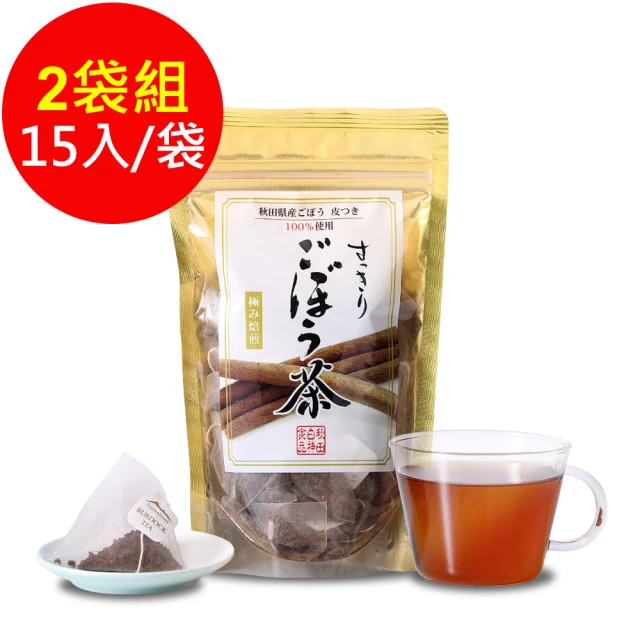 盛花園 日本秋田白神食品-牛蒡茶(30茶包/袋)優惠推薦