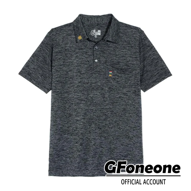 GFoneone【GFoneone】GF男紳士吸排口袋POLO衫A(男商務POLO衫)