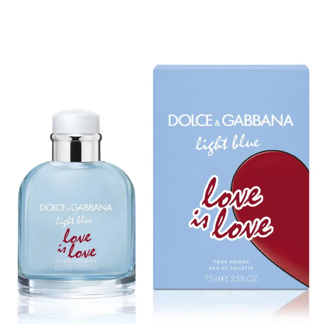 DOLCE&GABBANA 杜嘉班納】D&G Light Blue 淺藍男性淡香水75ml 示愛宣言