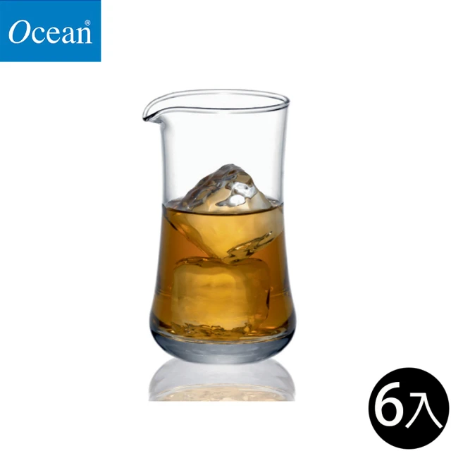 【Ocean】公杯 280ml 6入組 Aloha系列(威士忌公杯 公杯 分酒杯)