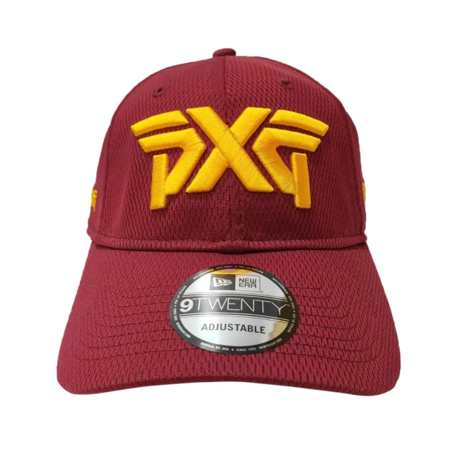 【PXG】PXG12 LS920系列限量按扣可調節式高爾夫球帽/鴨舌帽(暗紅色)
