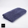 【HOLA】埃及棉加大浴巾 湛藍90x150cm