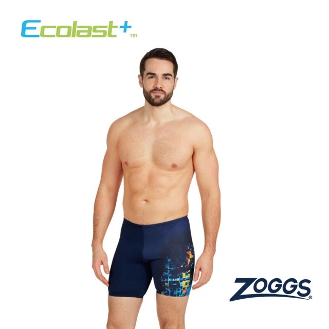 ZoggsZoggs 男性《油彩矩陣》 運動五分泳褲(游泳/衝浪/玩水/海邊/鐵人/比賽/競賽/鐵人/三鐵)